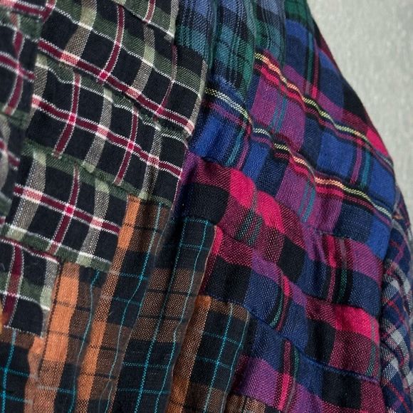 Vtg Patch Magic Plaid Quilted Jacket Women’s Size S - Picture 5 of 7